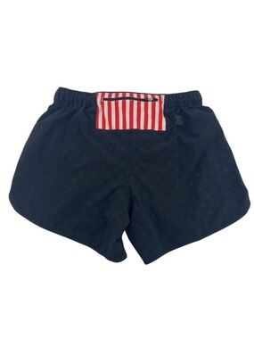 Chubbies 5.5'' Inseam Athletic Shorts Size S Black Star Print Drawstring Waist